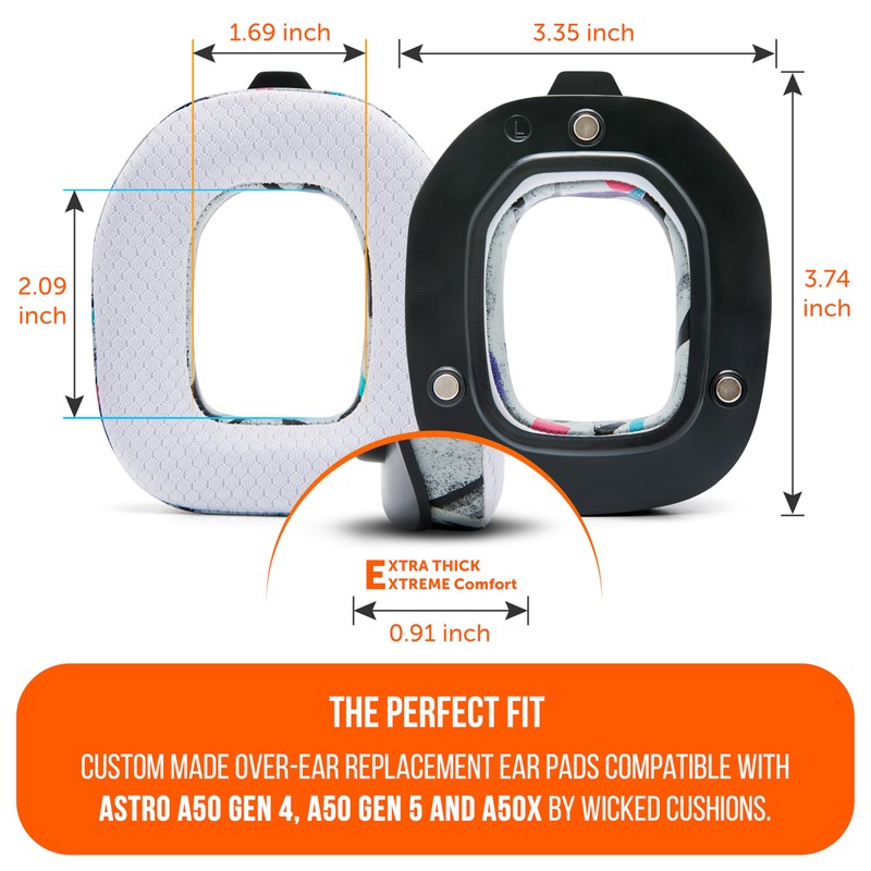 WC Mod Kit A50 - Cooling Gel Earpads + Headband