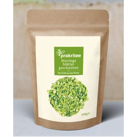 Moringa Leaf Tea 500 g | Leaves of the Finest Quality | Moringa | Tree of Life | Best Quality Moring Leaves Cut |