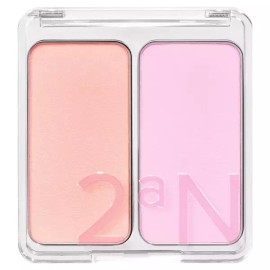 2AN 투에이엔 듀얼치크 블러셔 4.7g, 15망고베리, 1개 Twoiane Dual Cheek Blusher 4.7g, 15 Mango Berry, 1 piece [15 Mango Berries x 1 piece]