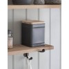 Garden Trading Borough Canister in Anthracite - Steel