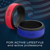 Rinfit Silicone Rings for Men 9mm Wide, 2mm Thick -