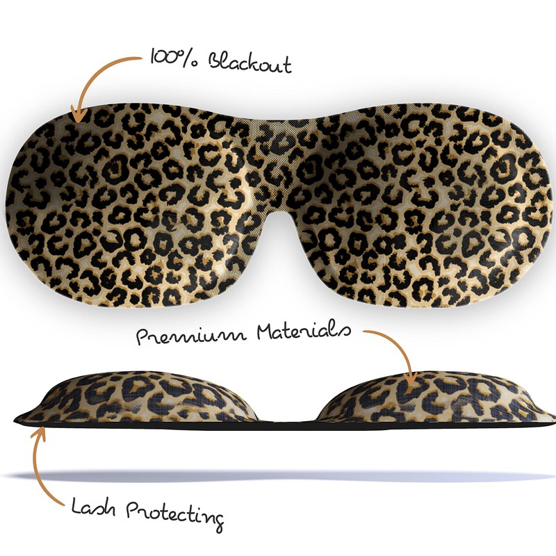 SMUG 100% Blackout Sleep & Eye Mask | Eyelash Extension