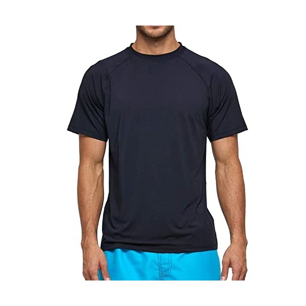 Arcweg Rashguard Men Short Sleeves Diving UV Protection UPF 50+