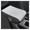 UHANBUT Car Center Console Cover, Leather Memory Foam Armrest Cushion,