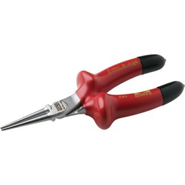BAHCO(バーコ) Insulated Round Nose Pliers 1000V絶縁ラウンドノーズプライヤー 160mm 2521V-160