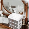 CAXUSD Office Storage Box Multi Makeup Organizer Tabletop Storage Case