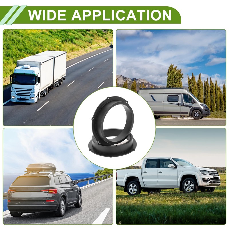 X AUTOHAUX Speaker Spacer Ring Tweeter Speaker Spacer Adapter for