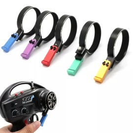 Powerhoby Powerhobby Aluminum One Hand Steering Wheel Trigger Adapter Blue