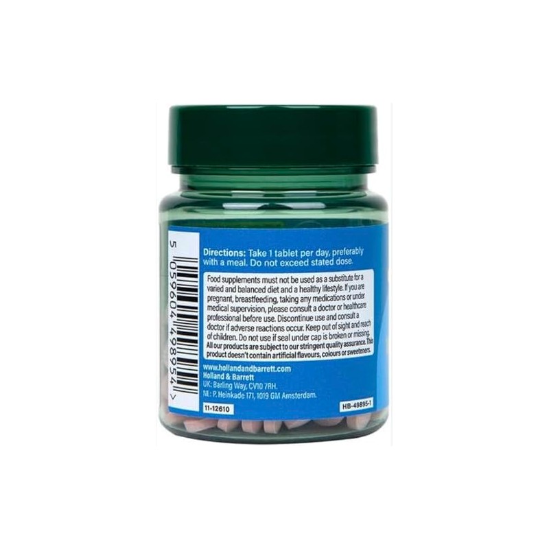 Holland & Barrett Timed Release Vitamin B12 100 Tablets 1000ug