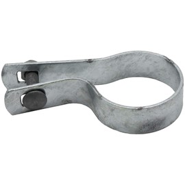 Jake Sales 1-7/8" Tension Band for Chain Link Fence - Use for 1-7/8" Outside Diameter Post/Pipe - Galvanized Chain Link Tension Band - Qty 12