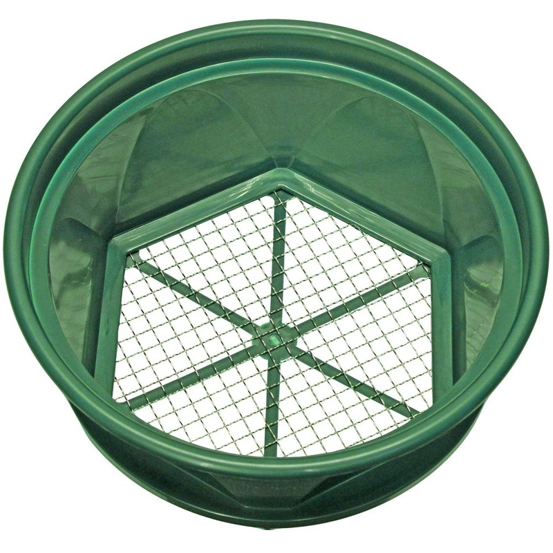 Sluice Fox 13 1/4 inch Gold Classifier Prospecting pan -