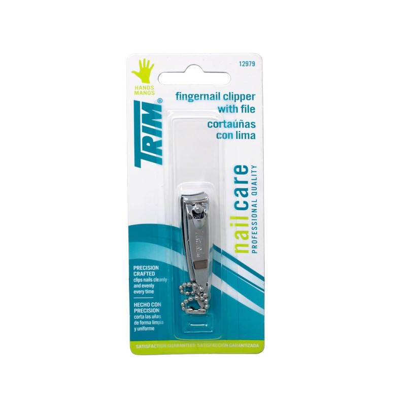 Trim Nail Care Fingernail Clipper (3 pack)