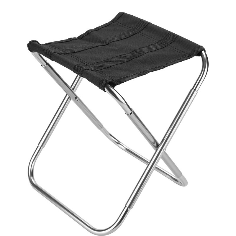 Portable Aluminum Alloy Folding Chair Stool for Outdoor Camping Picnic