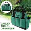 SagaSave Garden Tote Bag, Garden Tool Storage Bag with Multiple