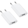 USB Charger, Pack of 2 Charger Power Supply 5V 1A,