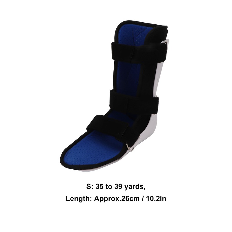 Walking Boot Short Type PVC Laminated Fabric Breathable Adjustable Ankle