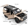 imtfzct 1/32 Toyota Prado Alloy Model, Children's Toy Car with