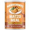 Manischewitz Matzo Meal, 16oz Resealable Canister | Perfect for Coating