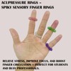 NICEIN 2 Stück Hand-und Fingermassagegerät, Double Roller Handmassagegerät, Finger Massageringe,
