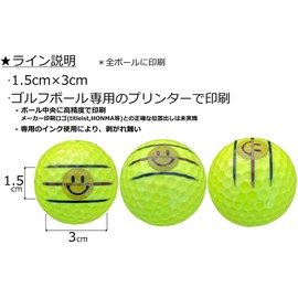 [Hapiraki Golf Line] Titleist 2025 Pro V1 V1X Line Included (V1 _ Yellow Dozen _ Niko-chan)