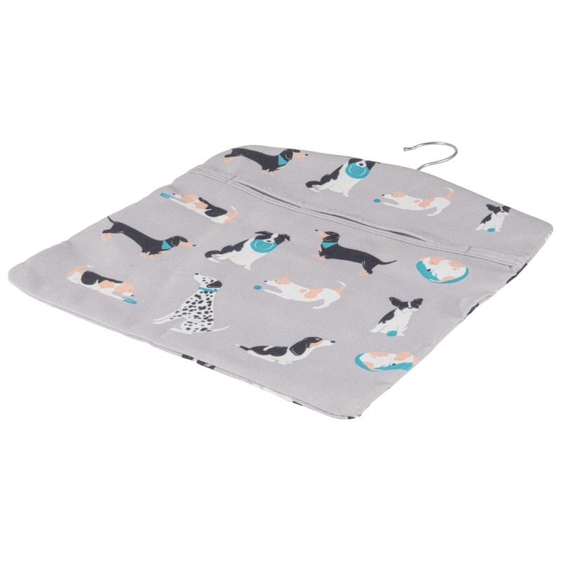 Beldray LA032005DFEU7 Dog Print Clothes Peg Bag Hanging Line Peg