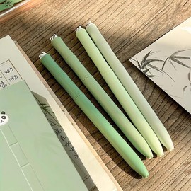 Oruiiju Gel Pens, 4 Pieces 0.5mm Retractable Gel Pen Panda Series Gel Pen Set by