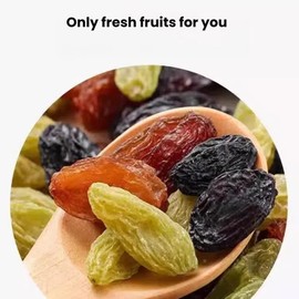raisins bulk 10.58oz/300g， Raisins Seedless No added Sugar, Vegan，jumbo raisins