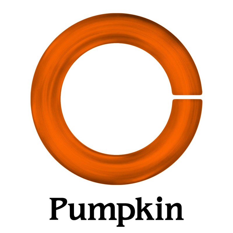 Weave Got Maille 18-Gauge 4mm Pumpkin Anodized Aluminum Jump Rings-1
