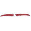 2PCS Rear Bumper Reflector Left Right PMMA ABS 63147419928 for