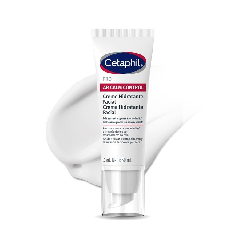 Cetaphil Pro AR Calm Control Crema Facial Noche Piel Enrojecimiento
