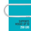 HealthSmart Fold Away Grab Bars for Bathroom, Shower Handle, Bathtub