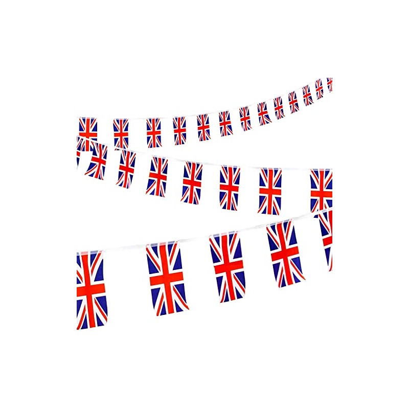 Costume and Party Store 10M Union Jack Rectangle Bunting Party
