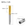 sourcing map Metric Machine Thread Milling Tap M10 x 1.25