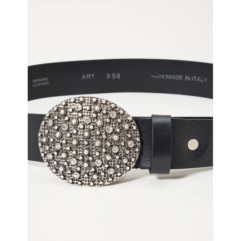 MGM Women's Belt - Black - Schwarz (Schwarz) - M