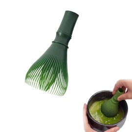 Matcha Brush Whisk,Plastic Tea Whisk Plastic Tea Set Matcha Whisk for Matcha Tea Matcha Brush Japanese Accessories Ceremony for Matcha Drinks Desserts Baking Tea Ceremony for Dishwasher Safe