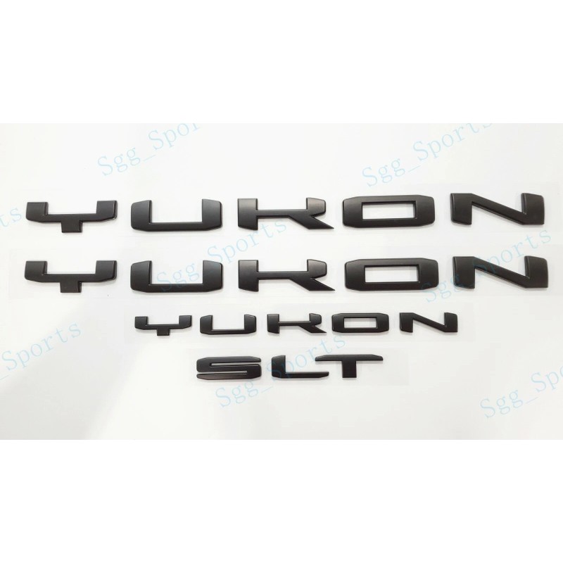 GMC 4PCS GMC 2021-2023 Yukon Yukon XL Doors Rear Matte