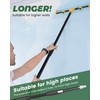 VOOMEY 3-5.9 ft (0.95-1.8m) Dual Extending 50 Point Adjustable Extension
