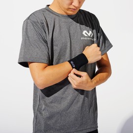 Tokyo Yakult Tetsuhito Yamada Favorite Brand, McDavid Active Wrist, Thin, Supporter, MA108, Conditioning, Wrist Sleeve, Left and Right Use, Comfortable, Compression, M, Black, Daily Life, Sports