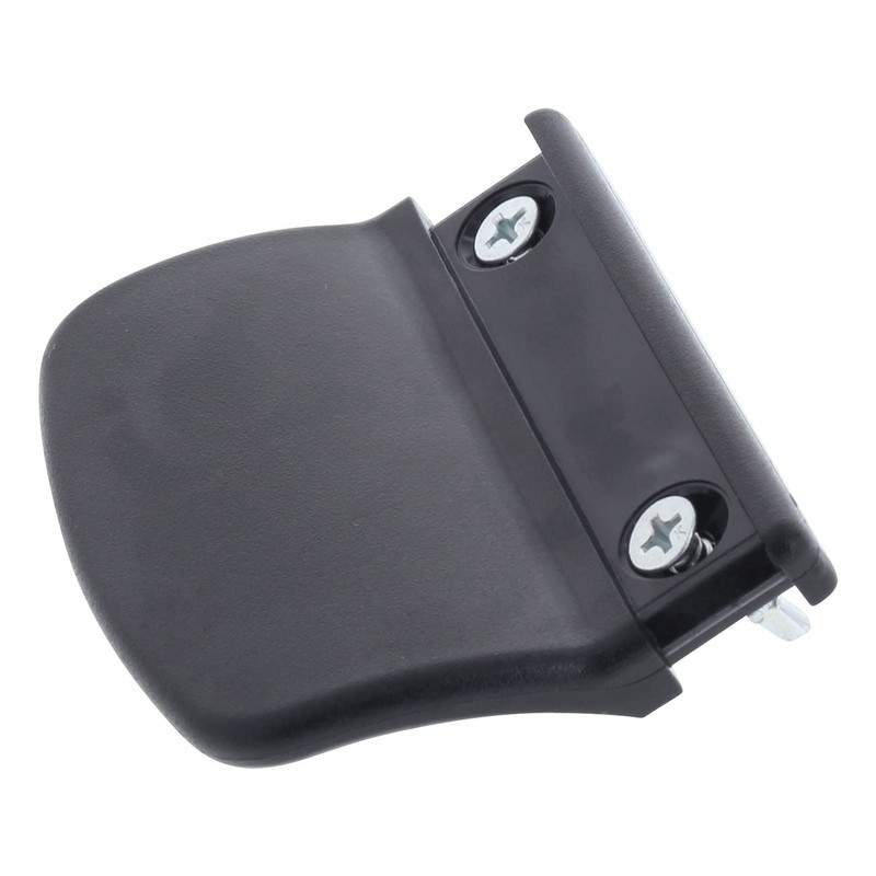 ToniTec Pala Balcony Door Handle in Black Plastic Balcony Door
