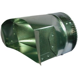 Deflect-o DGT36 Galvanized Round Transition (6")