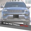 Jimen Fit for Jeep Compass 2017-2021, Front Tag Mount License