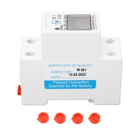 Electronic Energy Meter Electricity Current Voltage Frequency Detection Resettable Din Rail Digital Power Meter