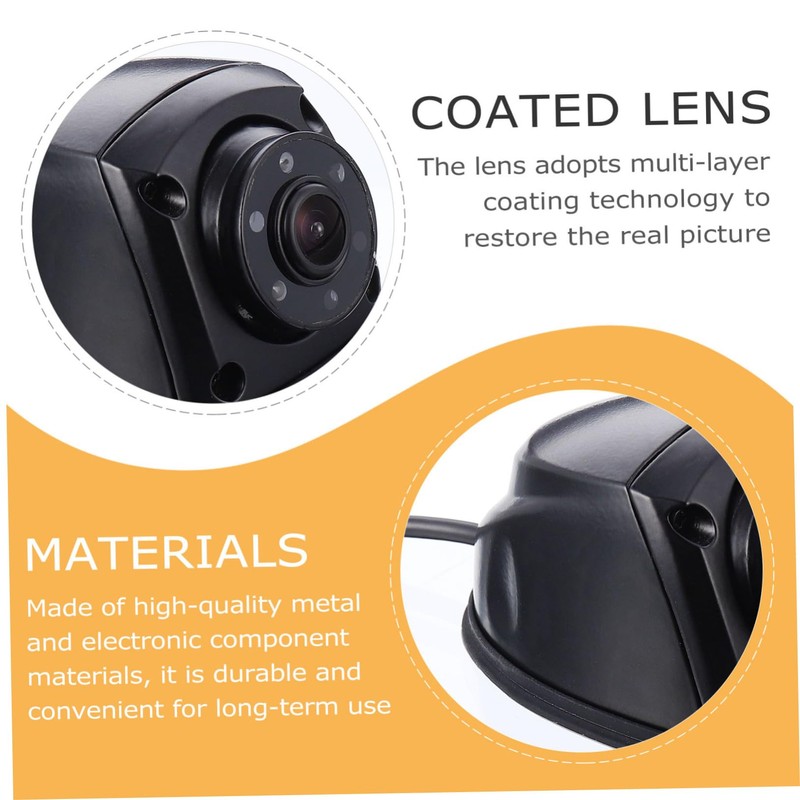 Mipcase 1PC Durable Truck Monitor for Blind Spot Wide Dynamic