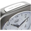 Trevi Retro Bedside/Travel Alarm Clock with LED Backlight and Silent