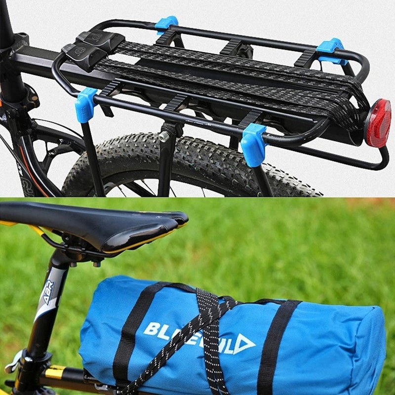 Elastic Bike Strap,2 PCS Heavy Duty Bungee Cords with Double