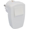 UNITEC Schuko Plug PVC with Off Switch White
