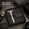 Men’s Double Edge Safety Razor for Wet Shaving – Zinc