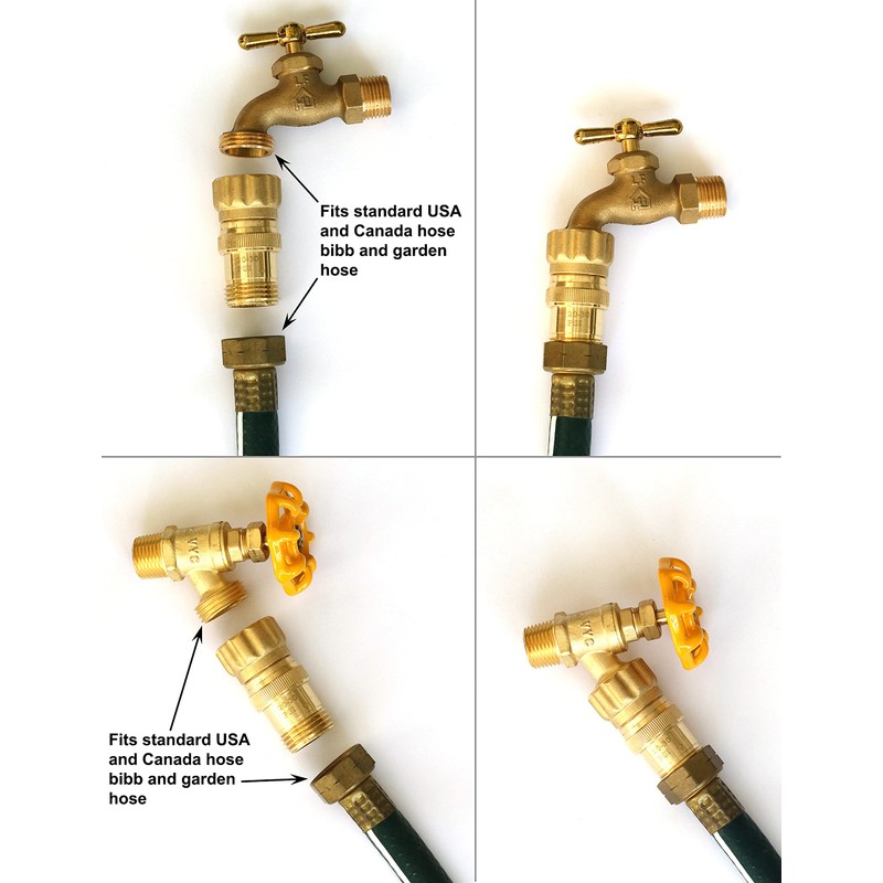 Heavy Duty 25 psi Water Pressure Regulator 3/4 inch Hose