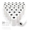 ZENIK 20 Thermal Paper Rolls White 57 x 35 x