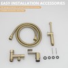 BATHLAVISH Handheld Bidet Sprayer for Toilet, All Brass Bathroom Toilet